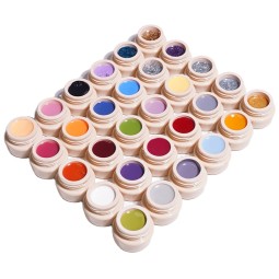 Solid UV Gel Manufacturer - 60-Color Japanese UV Gel Solid Non-Flowing Manicure