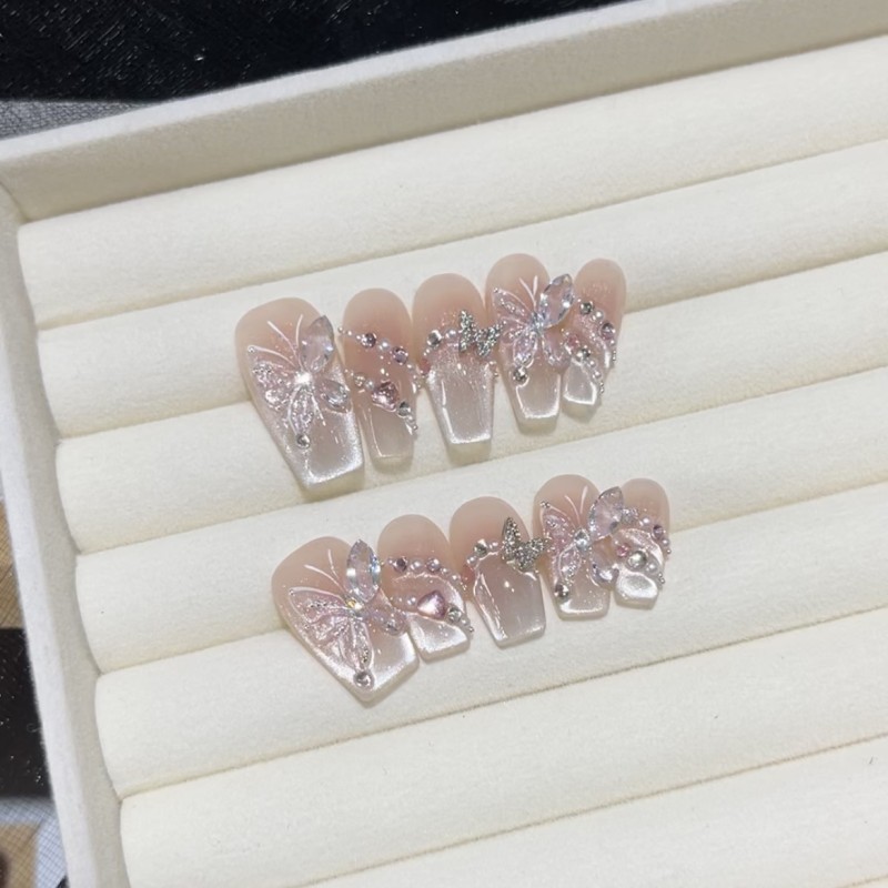 French Nail Armor Supplier - 2024 Handmade French Style High Quality Convenient Wear