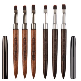 Metal Handle Pen Factory - Wholesale Nail Art Pen Custom Logo Metallic Handle for Line