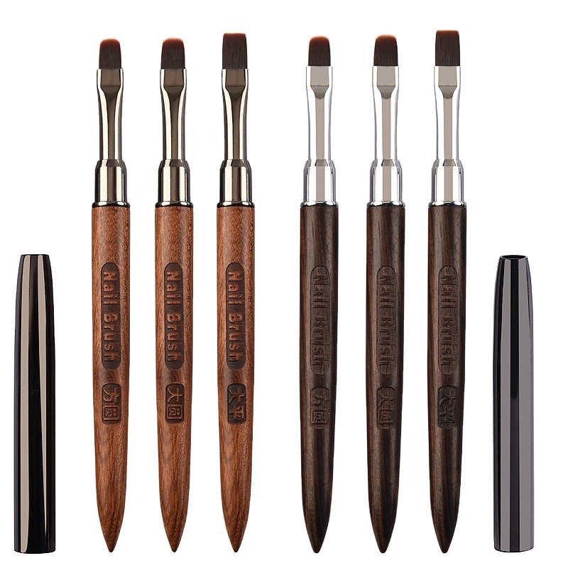 Metal Handle Pen Factory - Wholesale Nail Art Pen Custom Logo Metallic Handle for Line