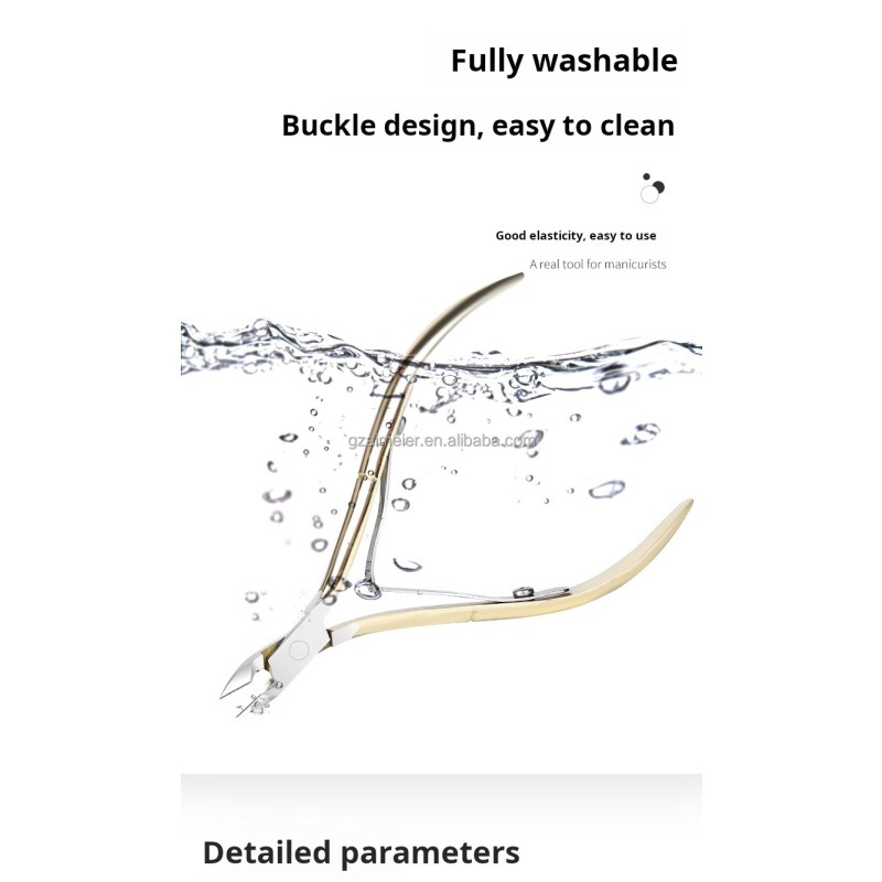 Manicure Scissors Factory - High Quality D501 Curved Sharp Blade for Cuticles