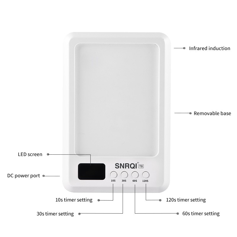 Nail Dryer Machine Factory - Quick-Drying UV LED Dryer Machine with Induction Technology