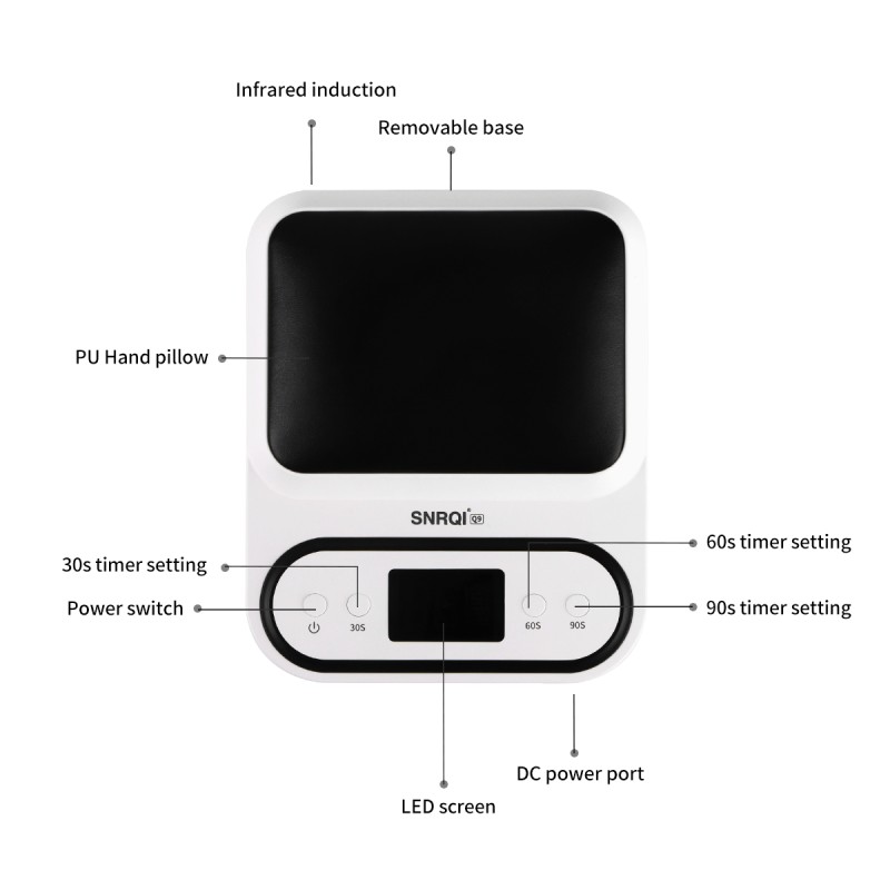 72W UV LED Lamp Manufacturer - Professional 72W UV LED Machine Custom Logo Wearable