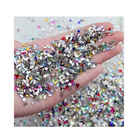 Nail Rhinestone Supplier - Super Flash Special-Shaped Decorative Drill DIY Charms