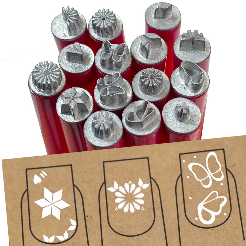 Nail Stamp Pen Supplier - New Style 6 Pieces Nail Art Stamp Professional Printing