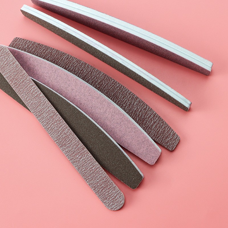 Nail File Sponge Supplier - Pink Purple High Quality Professional Manicurist File