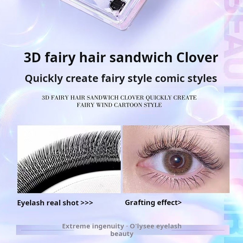 Clover Eyelashes Supplier - Wholesale in Stock High-end Clover 0.05mm 8-12mm Professional
