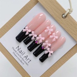 Nail Tips Supplier - Europe United States Special Transparent Coffin Almond Square