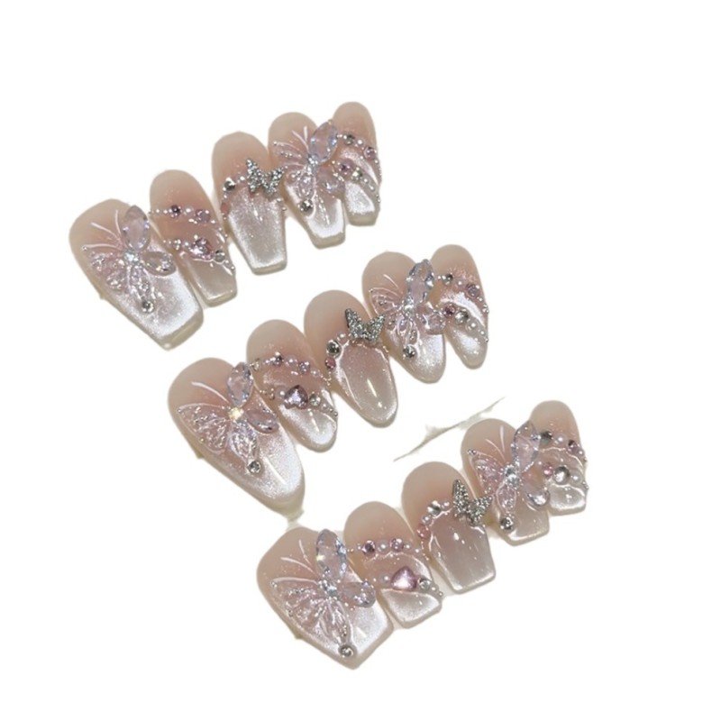 French Nail Armor Supplier - 2024 Handmade French Style High Quality Convenient Wear