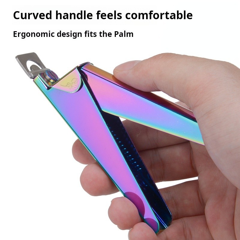 Nail Cutting Scissors Factory - New Special Curved Stainless Steel Blade Sharp Tip