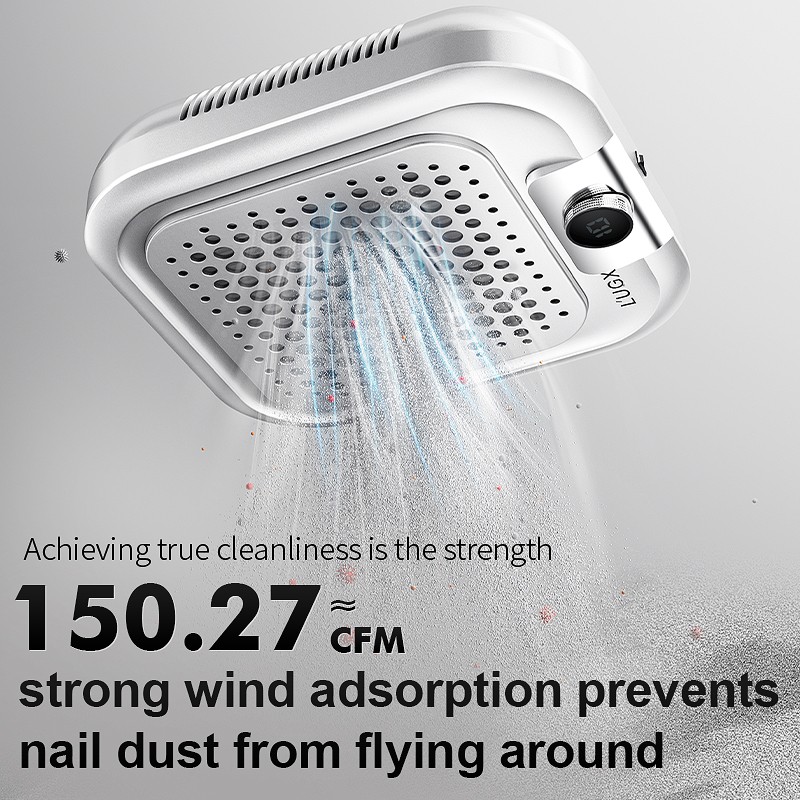 Nail Vacuum Cleaner Factory - Lugx Professional High Quality with Collector for Nail Supplier