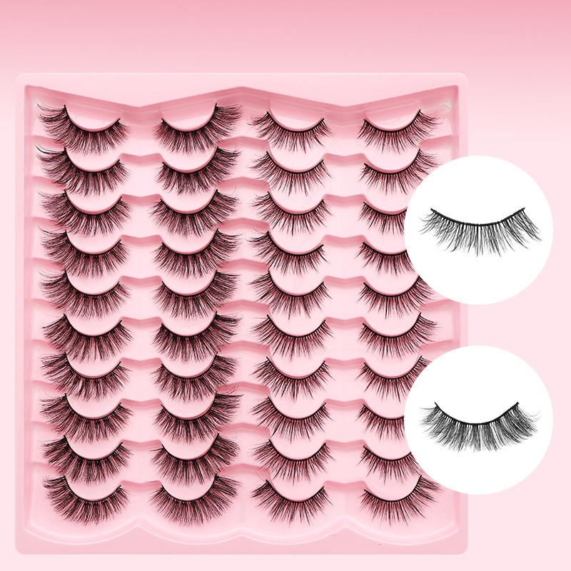 False Eyelashes Factory - Wholesale Customization High-quality 3D Sandwich Clover 0.05mm