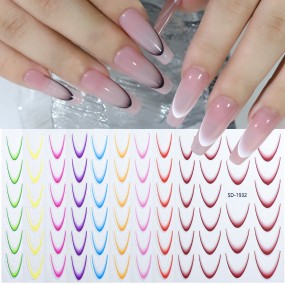 Popular Nail Sticker Manufacturer - 2025 Popular Nail Stickers Factory Wholesale Customization