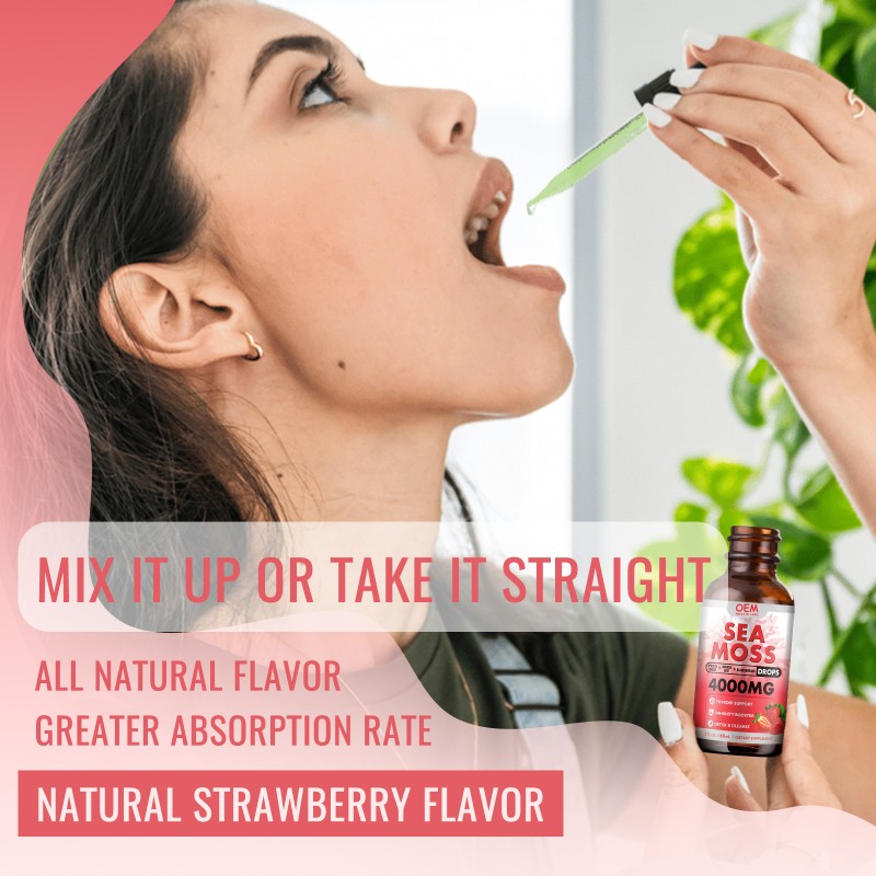 Detox Cleanse Drops Manufacturer - Private Label Black Bladderwrack Burdock Seed Liquid