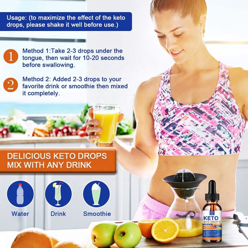 Keto Diet Drops Factory - Wholesale Ketones Fat Burner Appetite Suppressant Slimming Pill