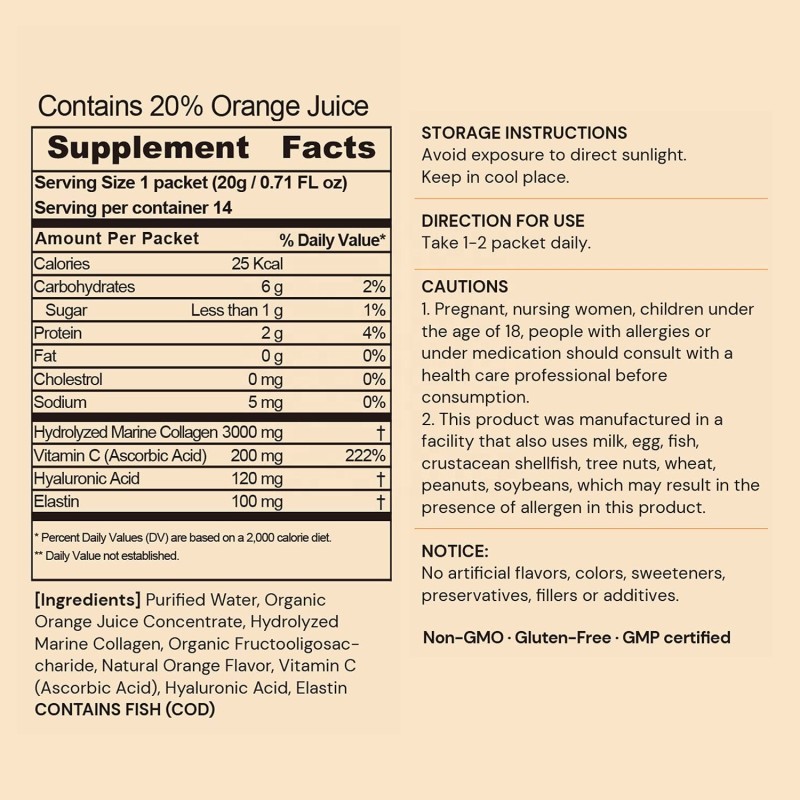 Liquid Collagen Drink Supplier - Private Label for Whitening Vegan Hair Skin Nail Growth