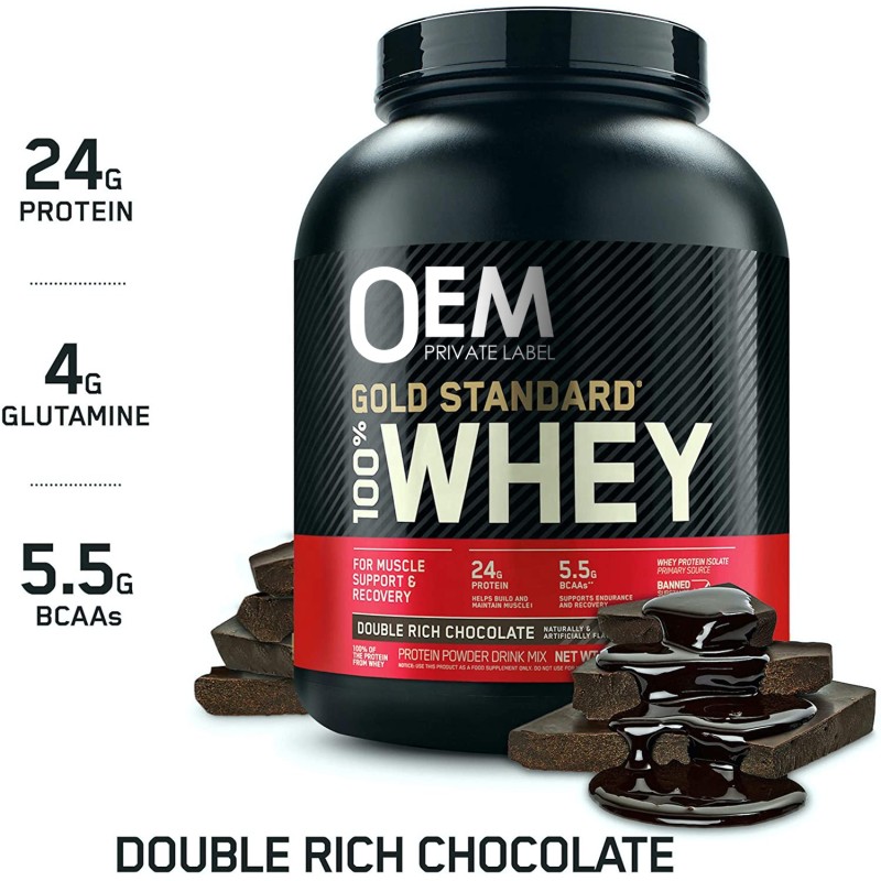 Whey Protein Isolate Factory - Muscle Mass Gainer Pre Workout Powder Sport Nutrition OEM