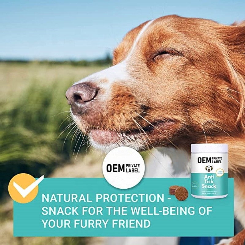 Dog Allergy Relief Chews Supplier - OEM/ODM Anti Itch Flea Tick Treatment Pet Health