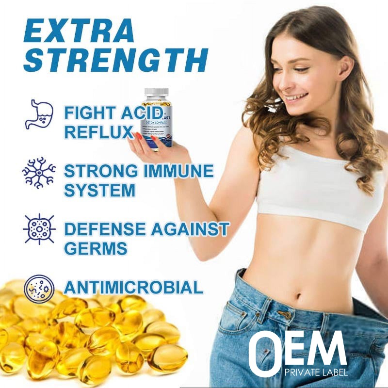 Detox Complex Softgel Factory - Customized Extra Strength Helps Eliminates Parasites