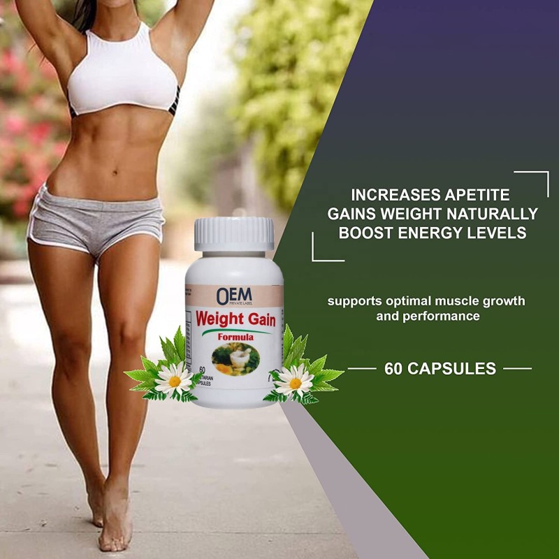 Weight Gain Capsules Supplier - OEM Body Building Collagen Protein Slimming Pills