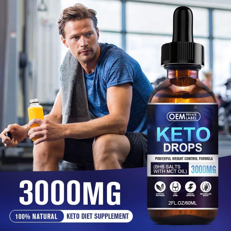 BHB Keto Diet Drops Manufacturer - Private Label Raspberry Ketone Fat Burner Metabolism