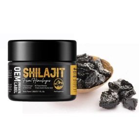 Shilajit Resin Supplier - Oem Private Label Himalayan Rich Fulvic Humic Acid Immune Booster