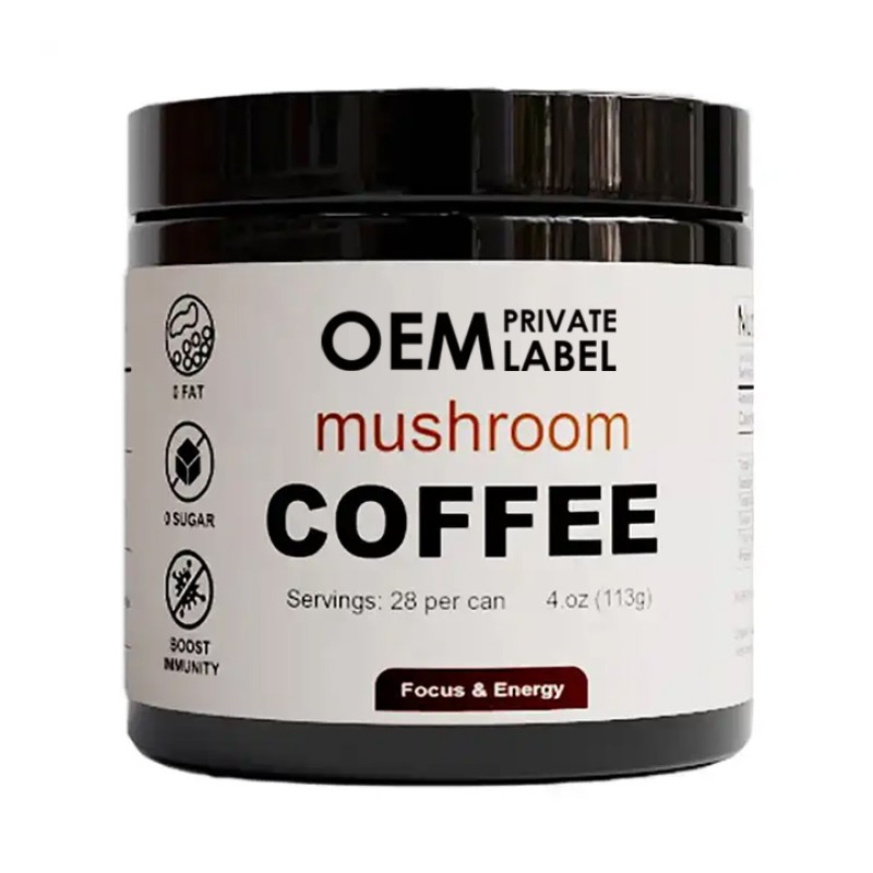 Ganoderma Coffee Supplier - OEM Private Label Instant Mushroom Extract Organic Lions Mane