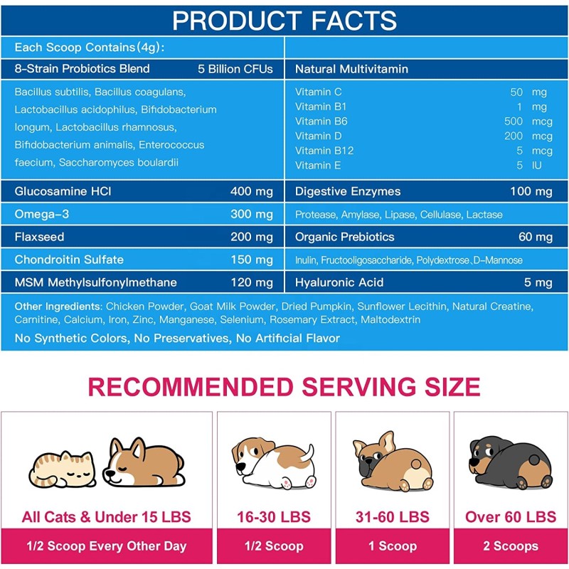 Pet Health Care Supplement Manufacturer - Dog Probiotic Flea Tick Treatment Calming Anxiety
