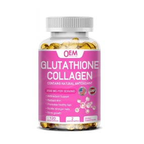 Collagen Softgel Capsules Supplier - Customized 3500 MG Promotes Healthy Hair Skin Nail