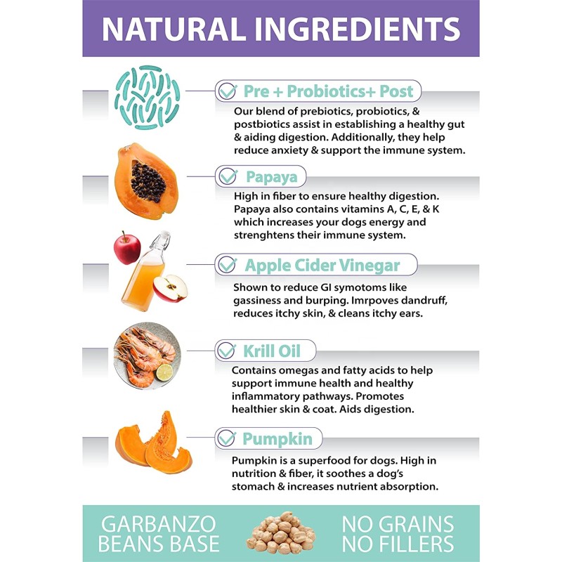 Dog Probiotics Manufacturer - Wholesale Digestive Enzymes Chews for Diarrhea Constipation