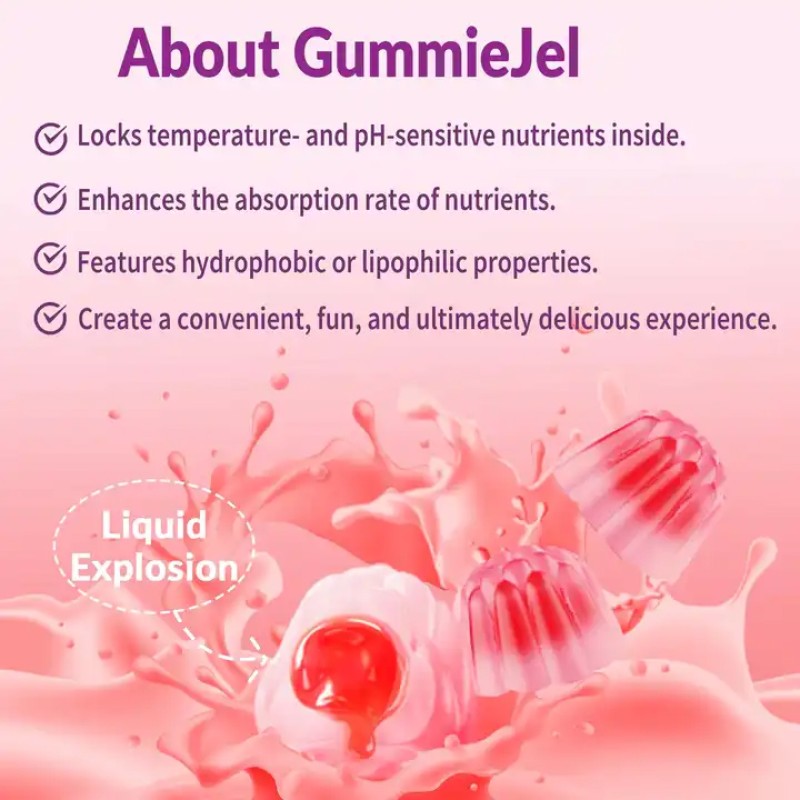 Magnesium Calcium Gummies Factory - OEM with Potassium Vitamin D3 B6 Muscles Bones