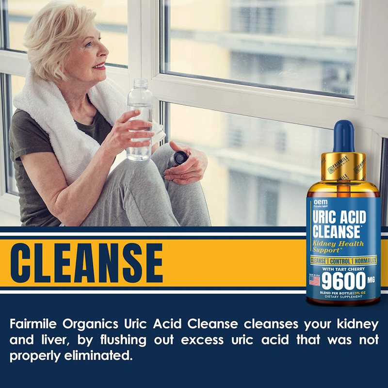 Uric Acid Cleanse Drops Factory - OEM Kidney Health Joint Comfort Detoxification Liquid