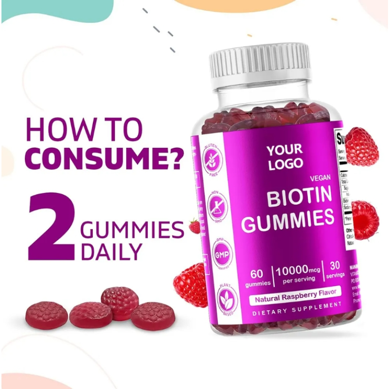 Biotin Collagen Keratin Gummies Manufacturer - Free Sample Available for Hair & Nail