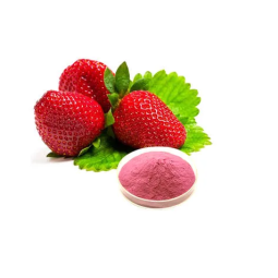 Strawberry Extract Powder Manufacturer - Instant Soluble Natural Strawberry Juice Powder