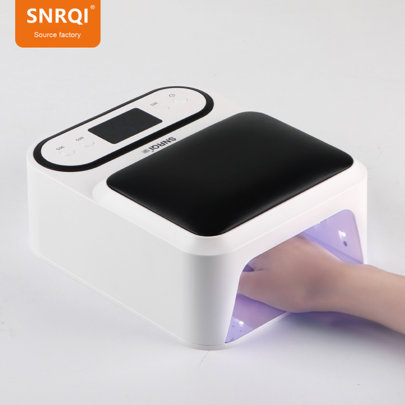 Hand Rest Nail Lamp Factory - Q9 Rechargeable 48W Smart Sensor UV/LED Dryer OEM/ODM Customization