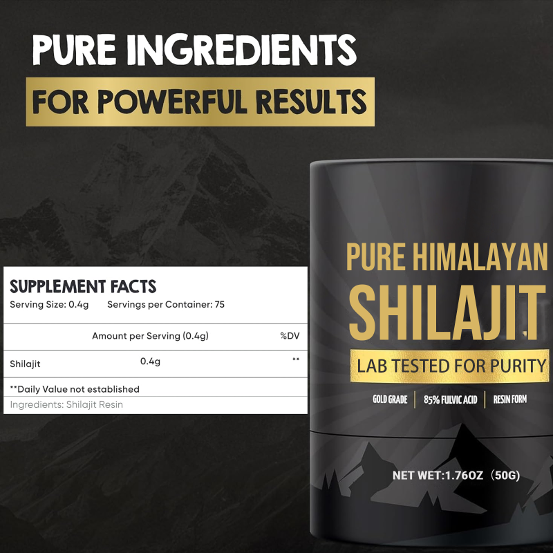 Shilajit Gummies Supplier - Pure Himalayan Vitality Gummies Vegan Gluten-Free Energy Boost