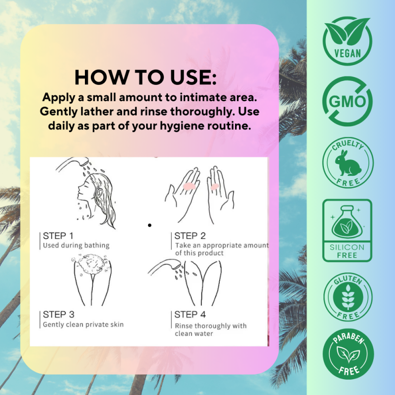 Feminine Yoni Wash Factory - pH Balanced for Sensitive Skin Intimate Hygiene Cream