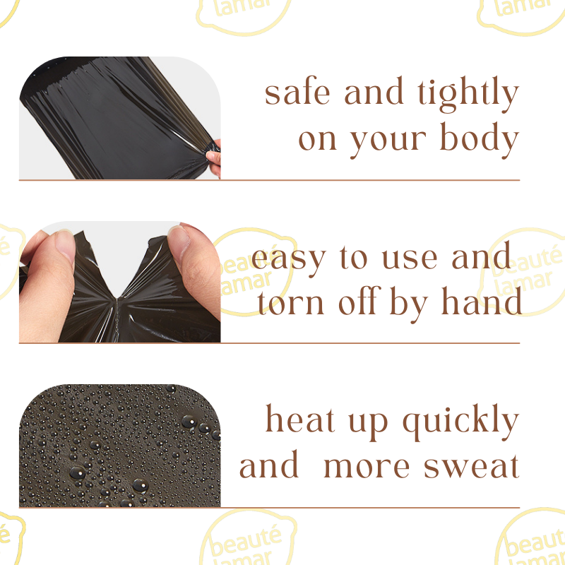 Slimming Wrap Factory - Custom Logo Plastic Body Wrap Cellulite Waist Burning Fat Bandage