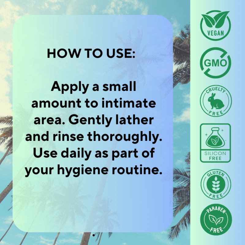 Men's Intimate Wash Supplier - pH Balanced Antibacterial Genital Cleanser with Menthol Cream