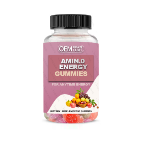 Pre Workout Gummies Supplier - Creatine BCAA Pre Workout B12 Gym Energy Metabolism Support Gummies