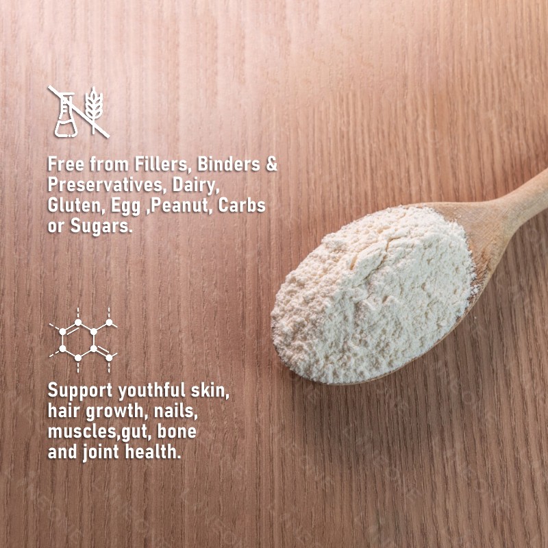 Collagen Powder Supplier - Supplement Body Health Collagen Powder All Natural Multi-Collagen Hair Nails