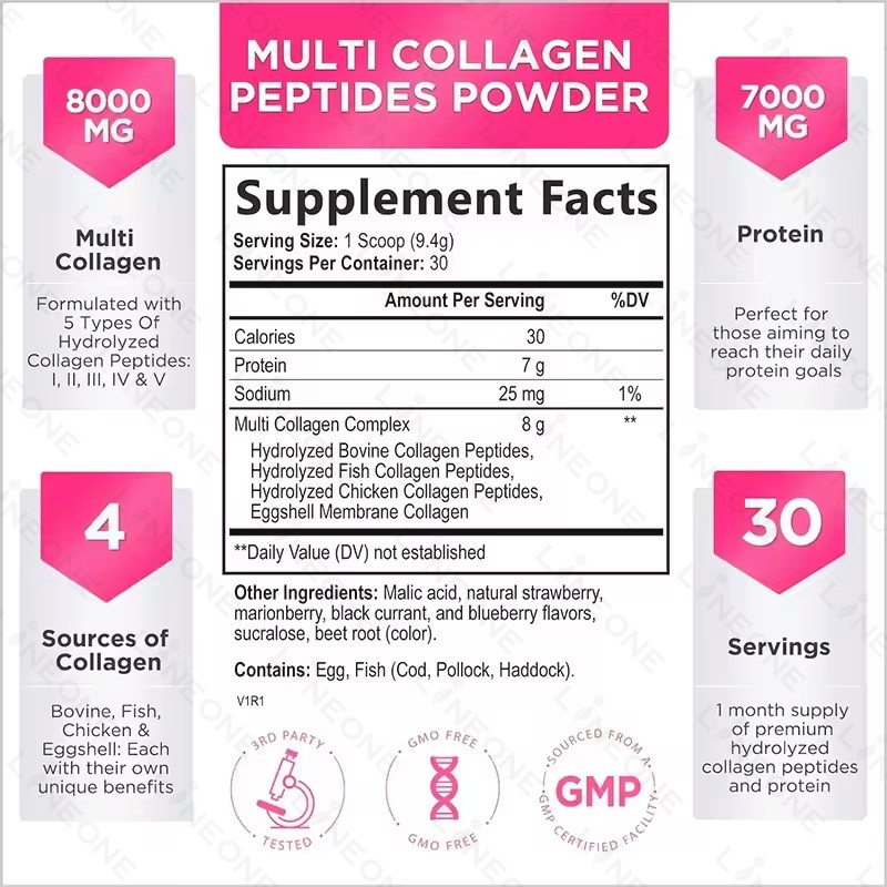Collagen Gummies Manufacturer - OEM ODM Hydrolyzed Collagen Powder Private Label Supplement Gummy Candy