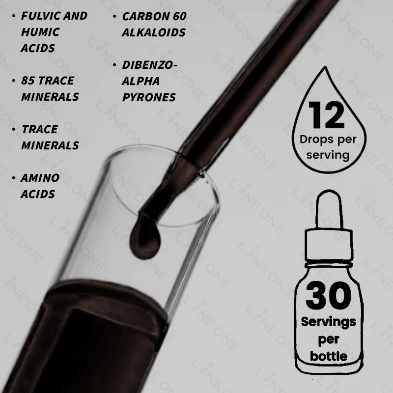 Fulvic Acid Drops Manufacturer - ODM/OEM Factory's Pure Himalayan Liquid Fulvic Acid Nature Purified