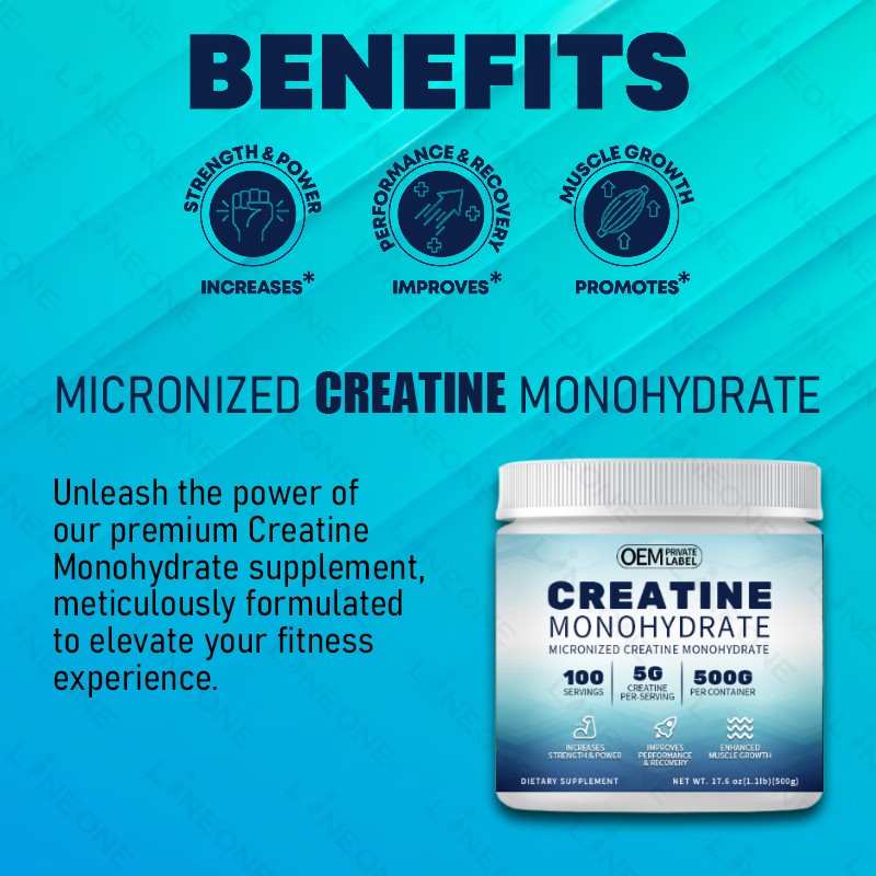 Creatine Powder Factory - High Quality Creatine Monohydrate Powder 500 Grams Pure Unflavored