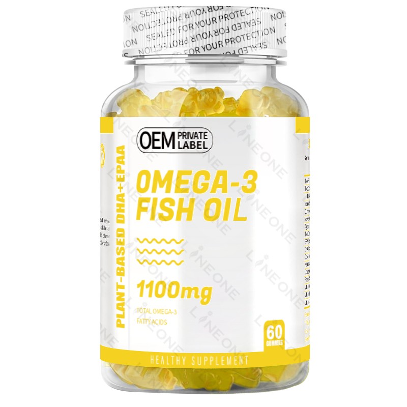 Fish Oil Softgel Factory - Cross-border Sales Fish Oil Vitamin E Softgel Capsules Supports OEM