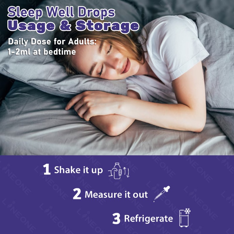 Sleep Aid Drops Factory - Natural Sleep Aid Liquid Elderberry Supplement Drops Adults Children Berry
