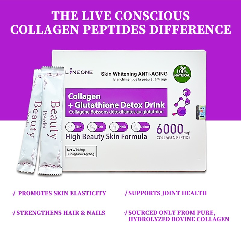 Beauty Detox Drink Supplier - OEM/ODM Beauty Collagen Detox Drink Skin Whitening Powder Supplement