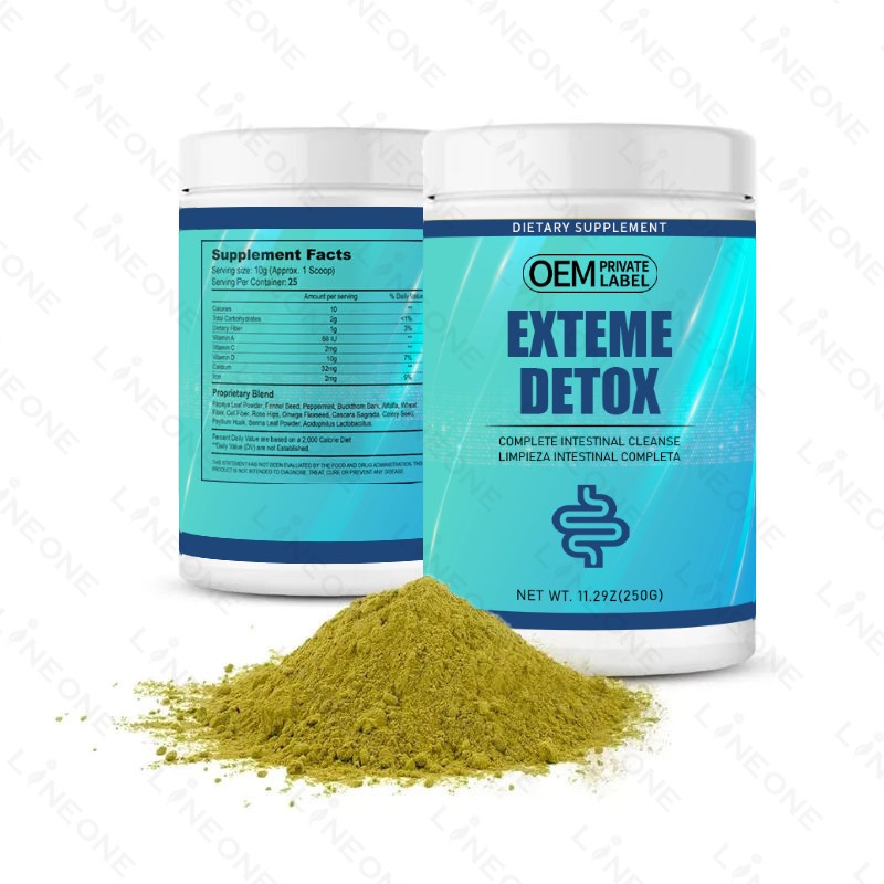 Detox Powder Supplier - Private Label Pineapple Flavor Weight Management Instant Extreme Detox