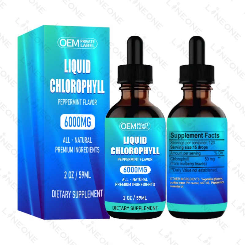 Chlorophyll Drops Supplier - Hot-selling Private Label Customized Extreme 6000mg Bulk Water Syrup
