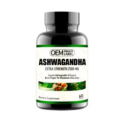 Magnesium Supplement Manufacturer - Wholesale Pure Organic Magnesium Ashwagandha Root Extract Capsules